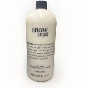 New Philosophy Snow Angel Hydrating body lotion 32 oz No Pump